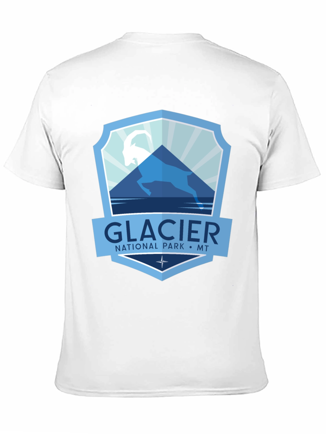 Glacier National Park T-Shirt - Montana Souvenir Tee