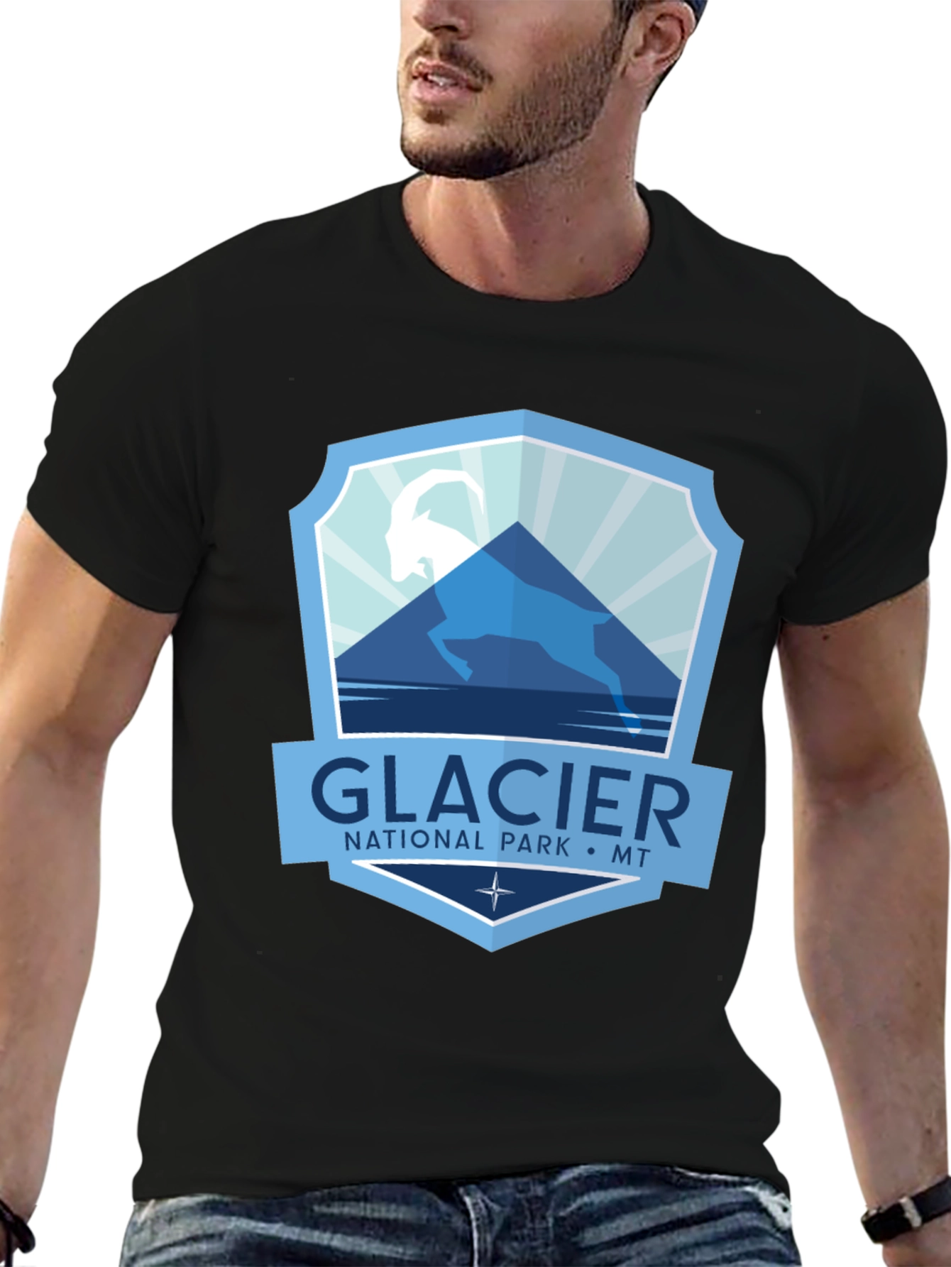 Glacier National Park T-Shirt - Montana Souvenir Tee