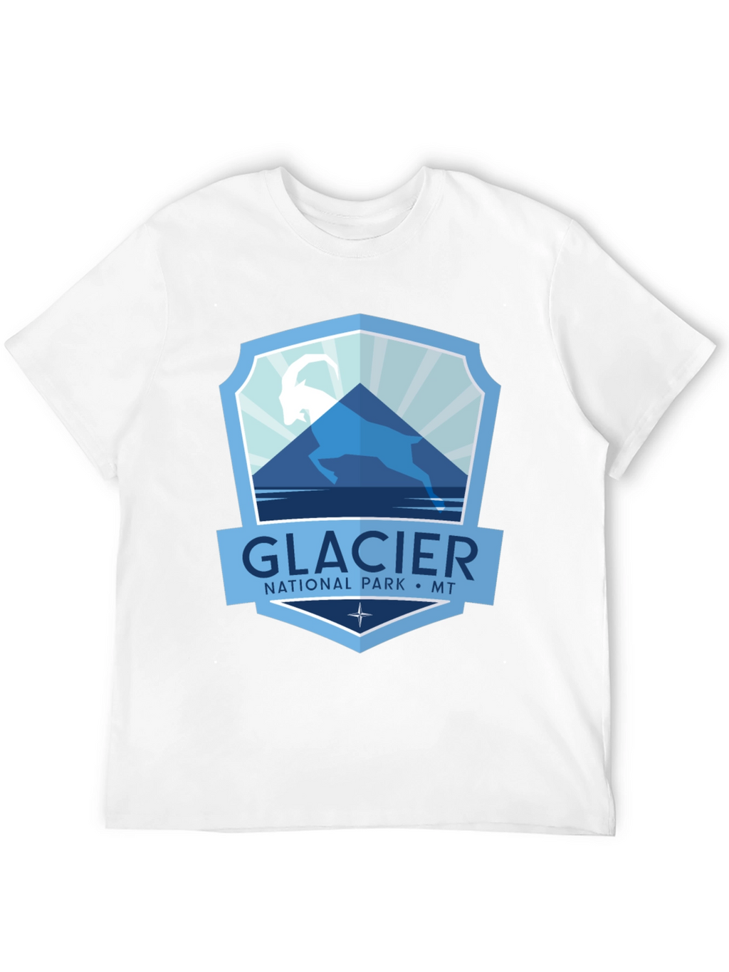Glacier National Park T-Shirt - Montana Souvenir Tee