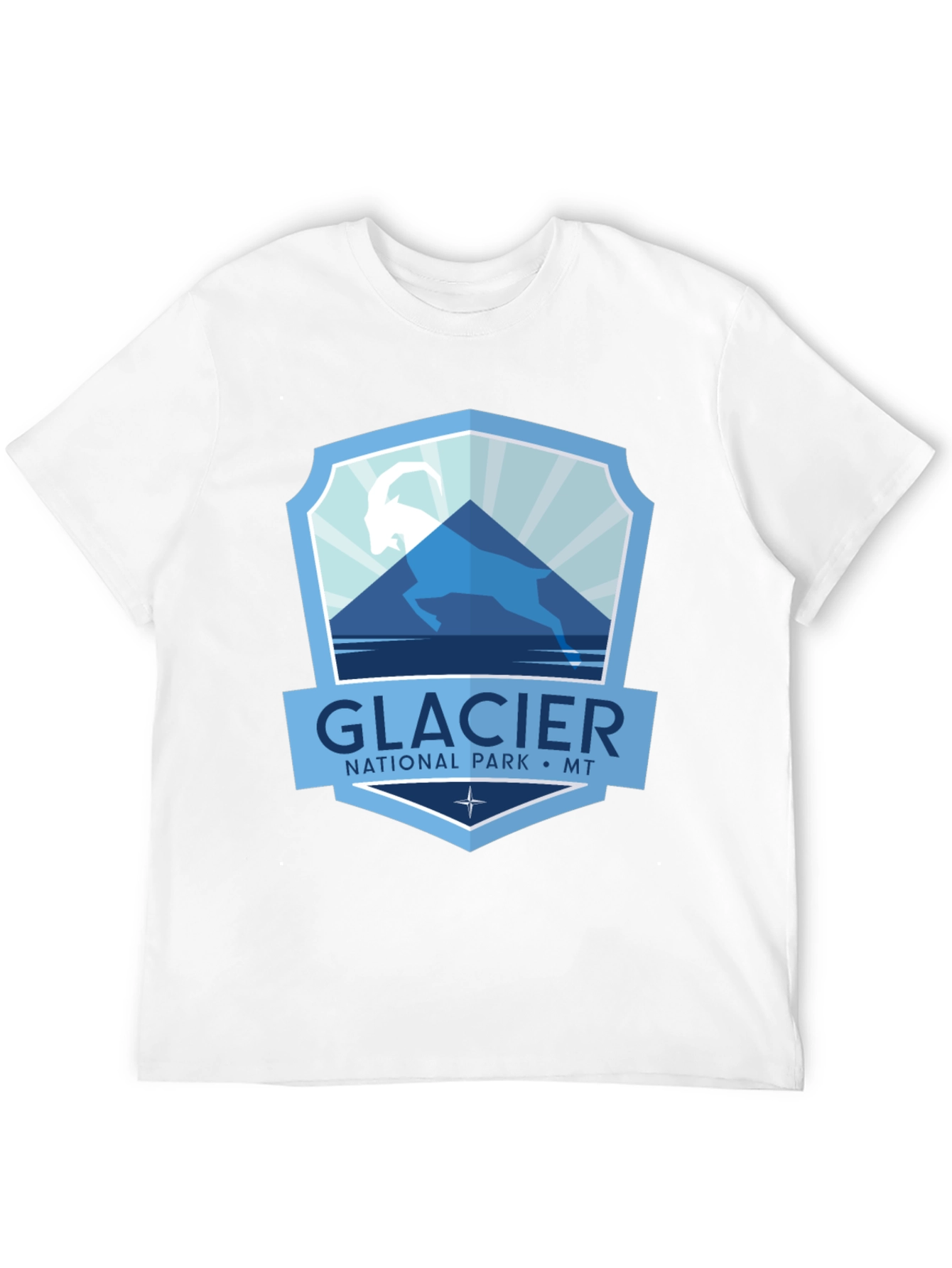 Glacier National Park T-Shirt - Montana Souvenir Tee