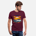 JDM - Retro Car and Sunset