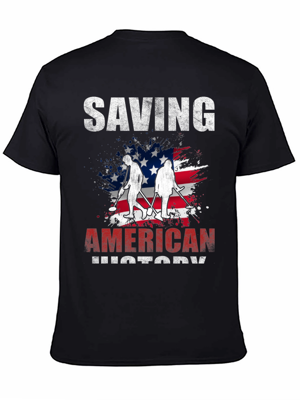 Saving American History Graphic T-Shirt