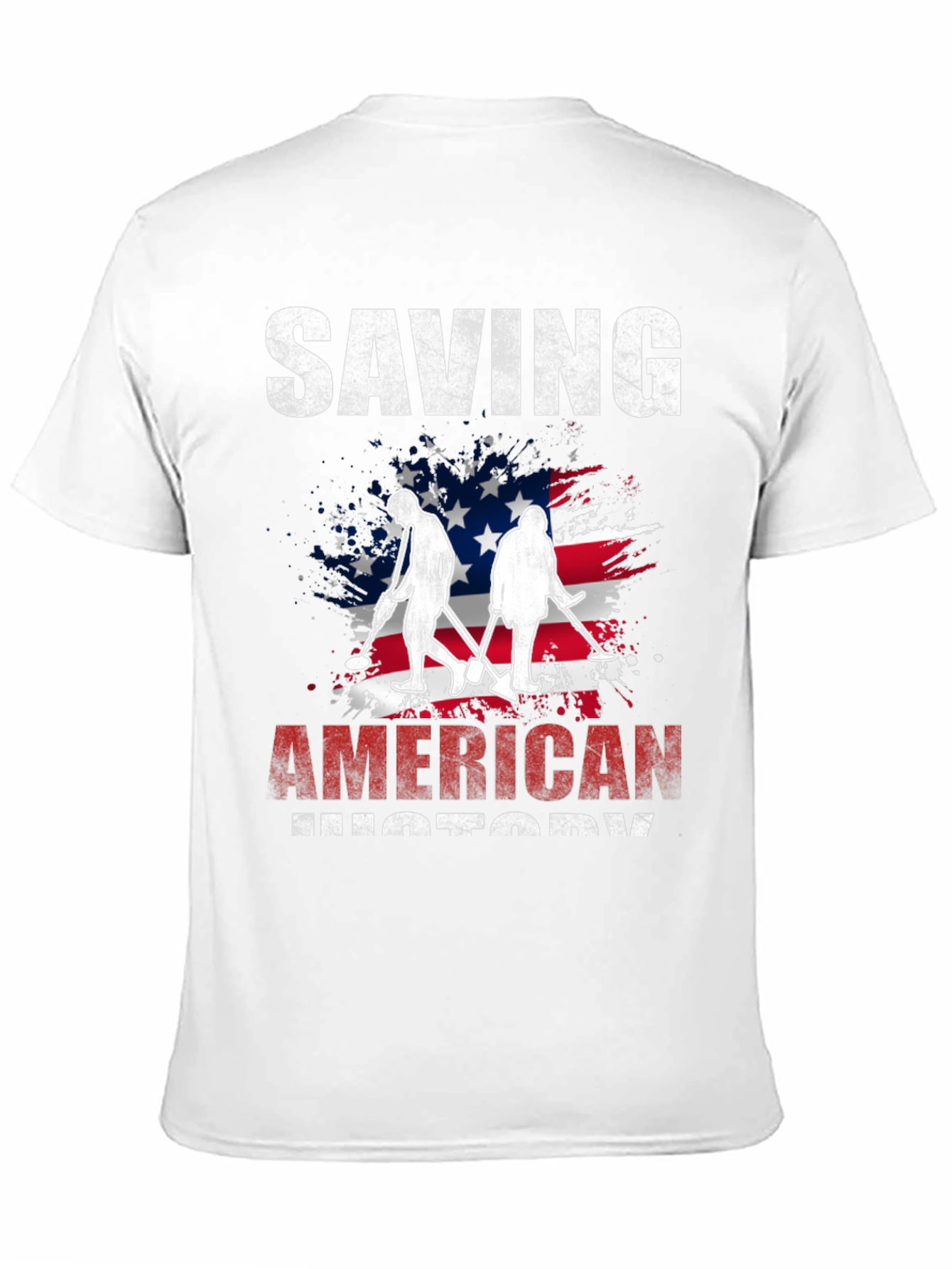 Saving American History Graphic T-Shirt
