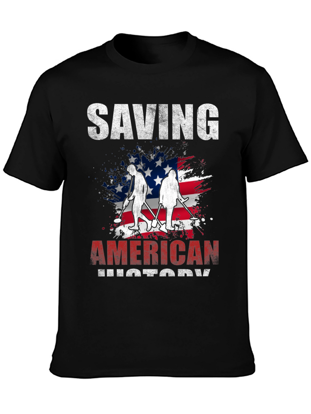 Saving American History Graphic T-Shirt