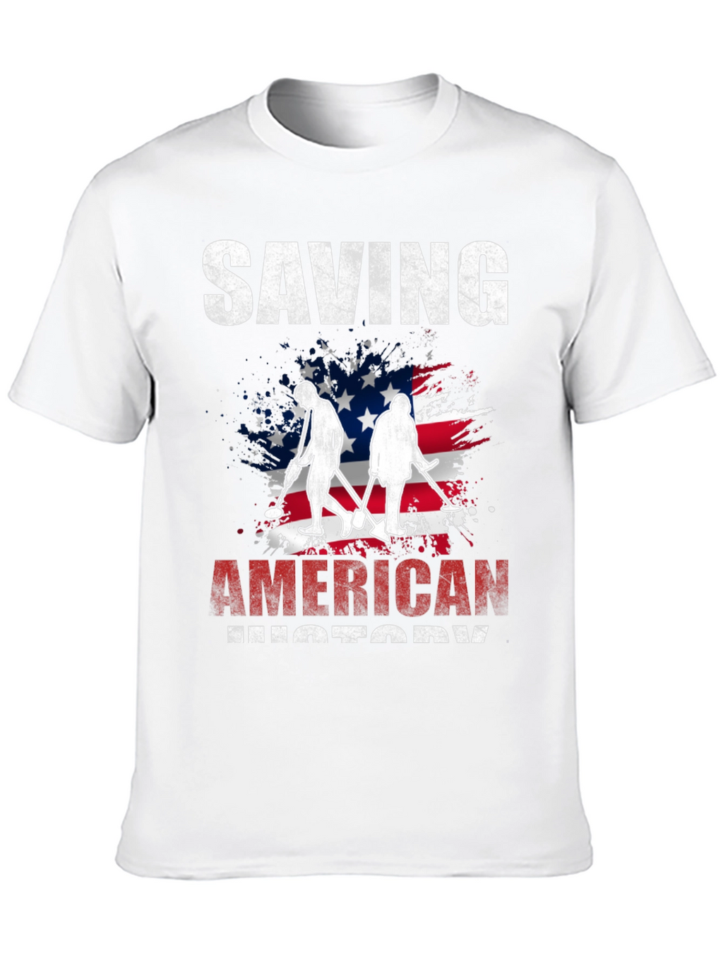 Saving American History Graphic T-Shirt