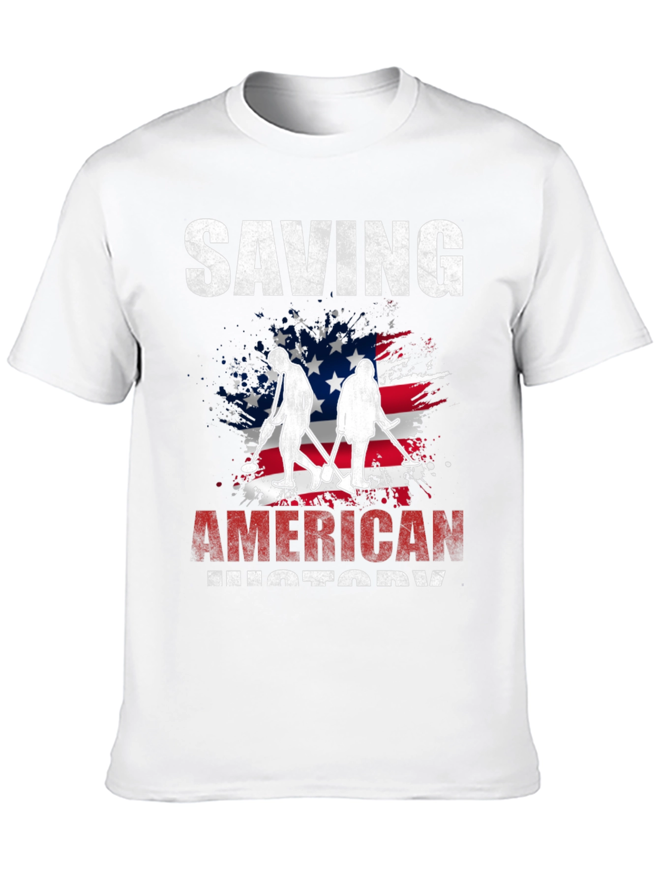 Saving American History Graphic T-Shirt