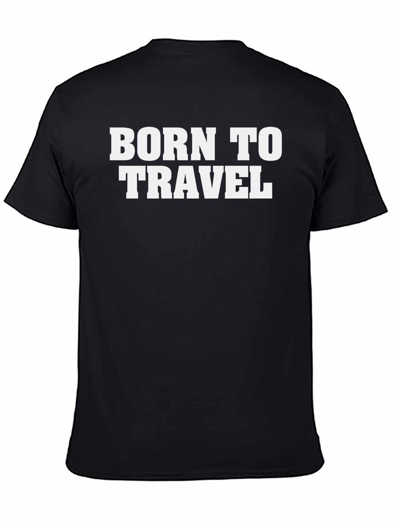 Born to Travel Graphic Tee - Stylish Travel Shirt