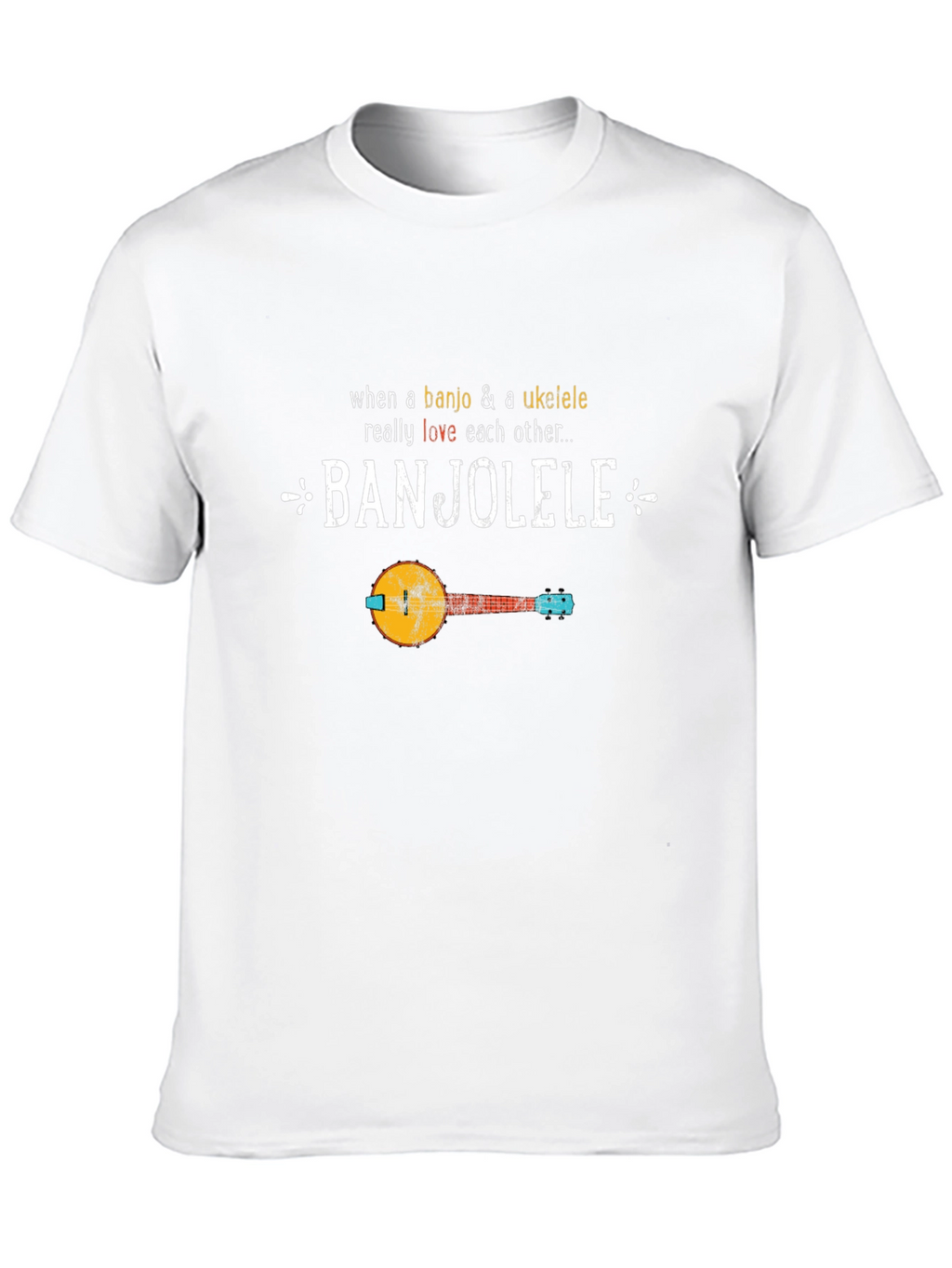 Banjolele T-Shirt: Banjo & Ukulele Music Humor