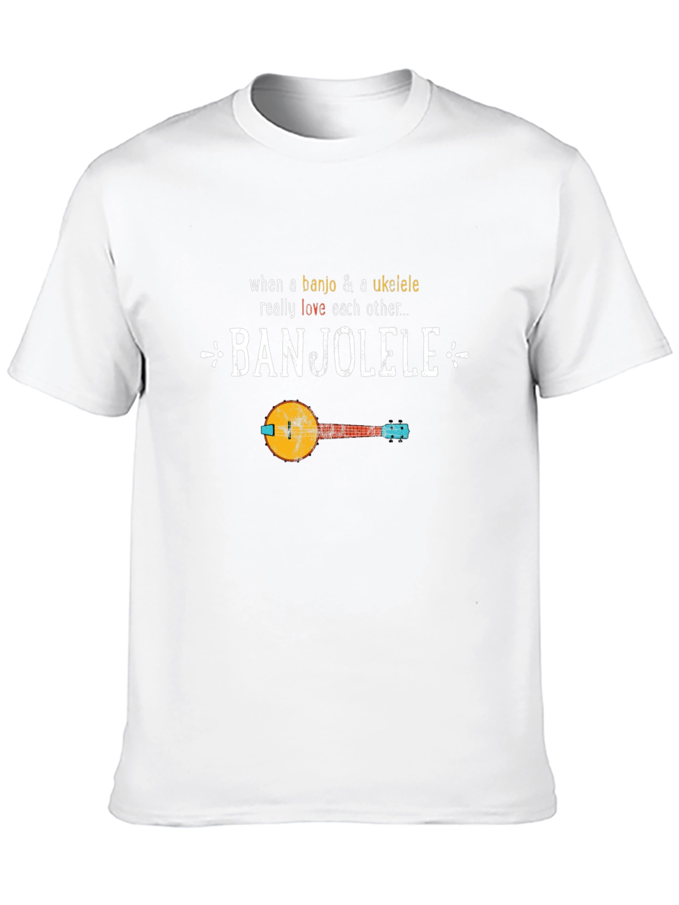 Banjolele T-Shirt: Banjo & Ukulele Music Humor