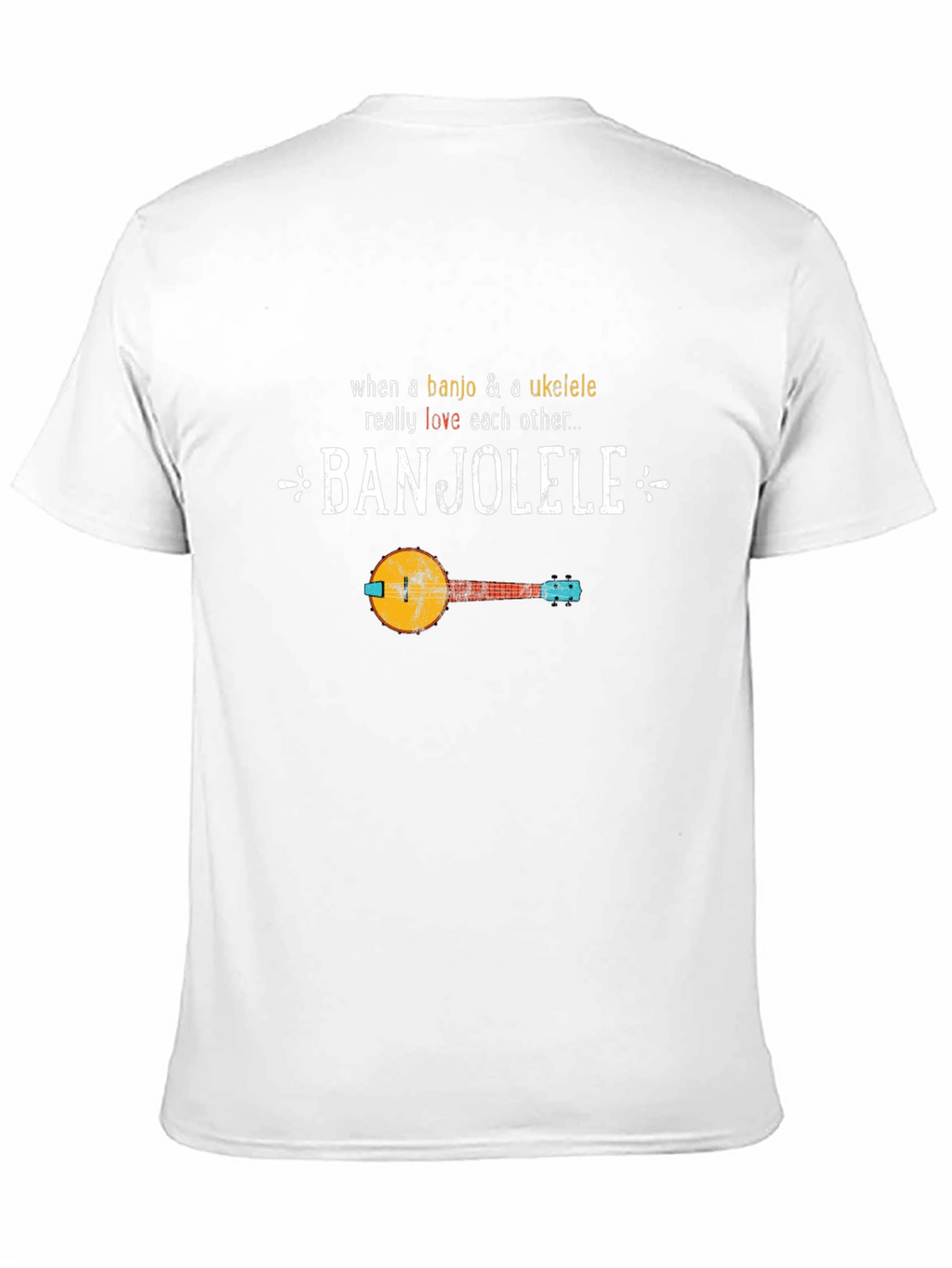 Banjolele T-Shirt: Banjo & Ukulele Music Humor