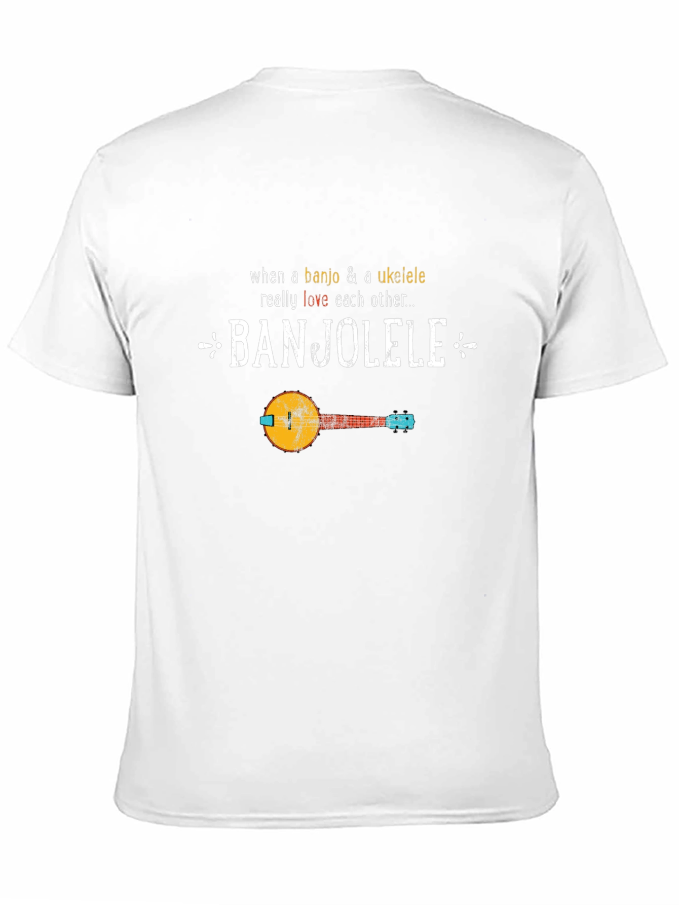 Banjolele T-Shirt: Banjo & Ukulele Music Humor