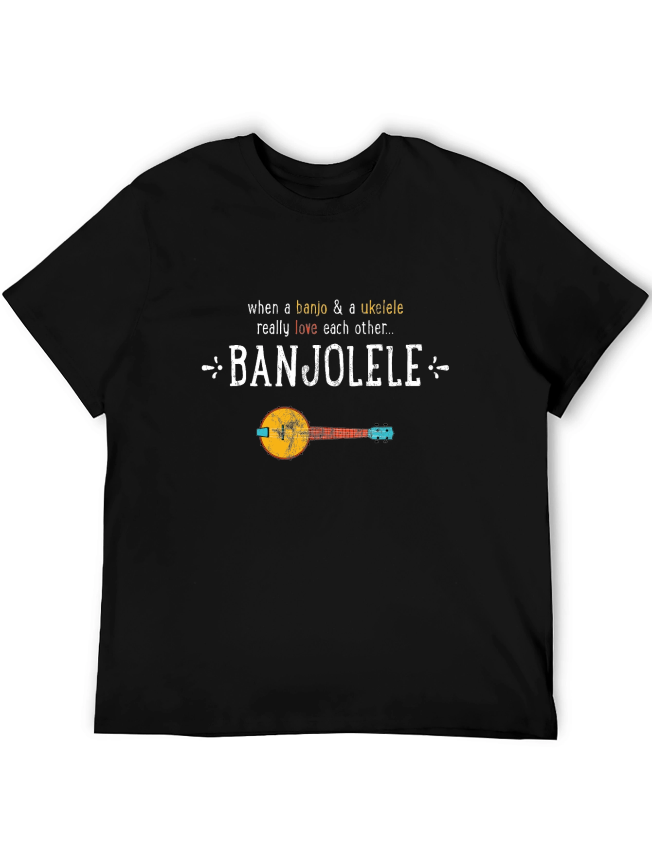 Banjolele T-Shirt: Banjo & Ukulele Music Humor