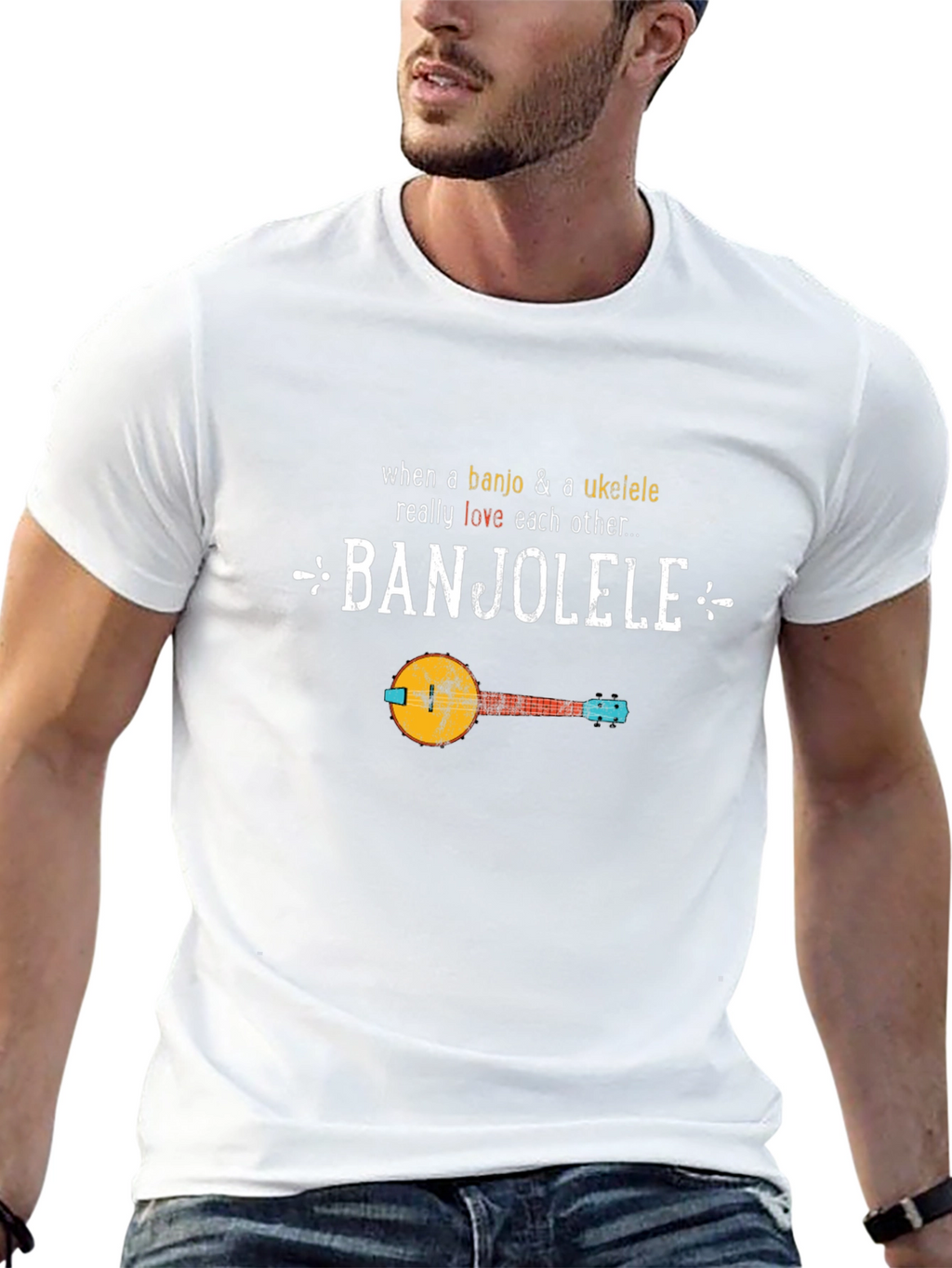 Banjolele T-Shirt: Banjo & Ukulele Music Humor