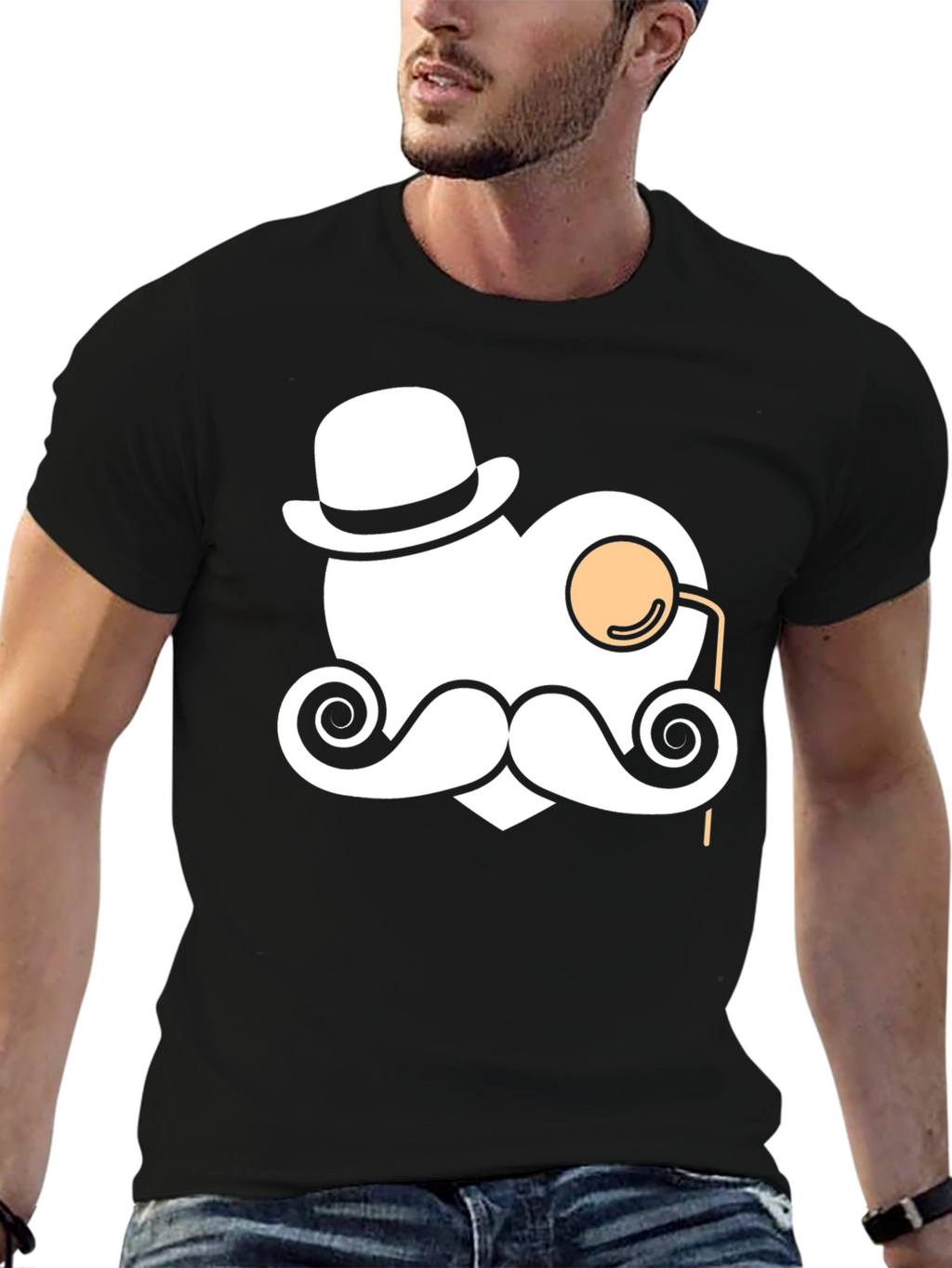 Gentleman Egg T-Shirt - Funny Whimsical Graphic Tee
