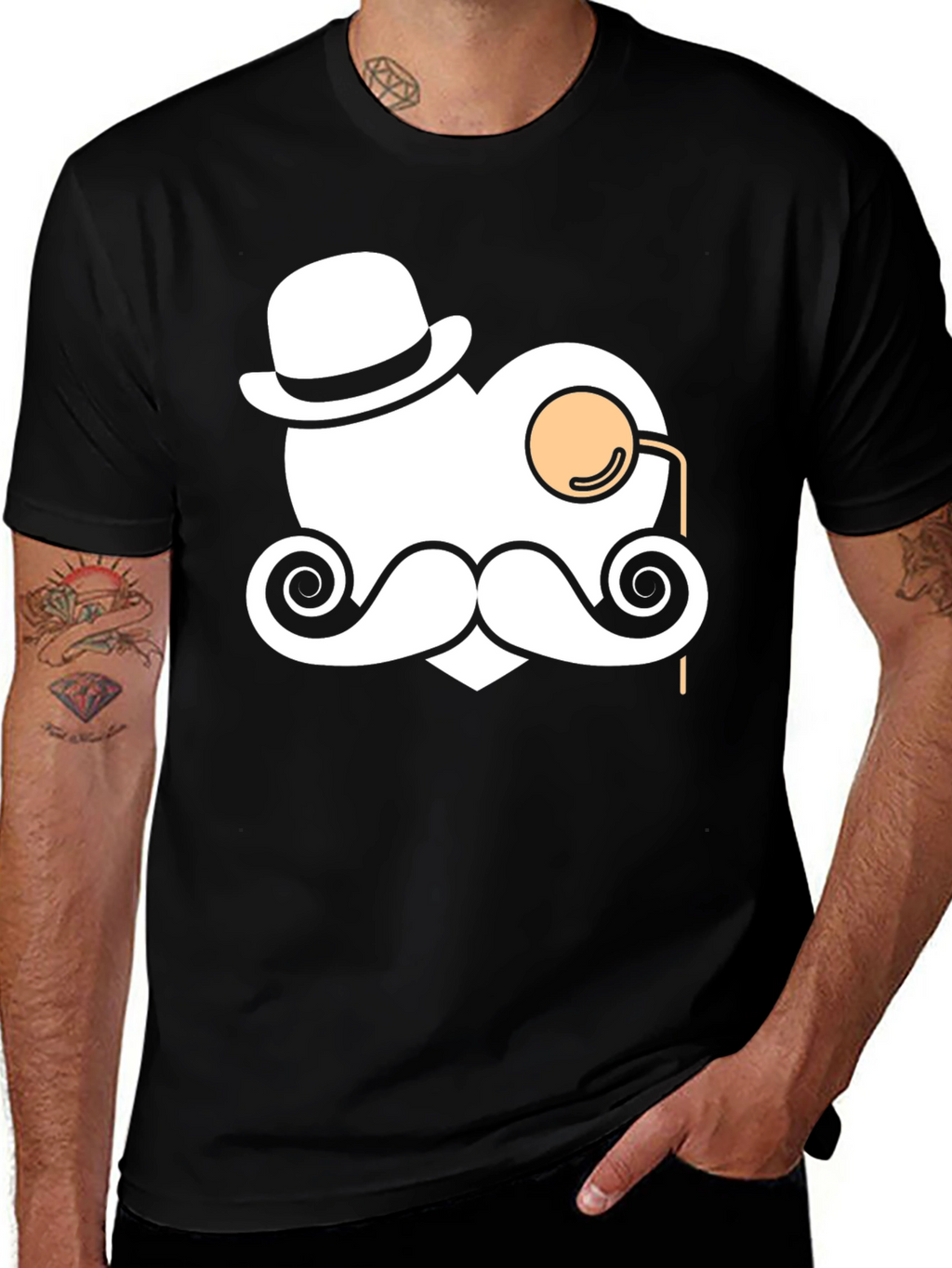 Gentleman Egg T-Shirt - Funny Whimsical Graphic Tee