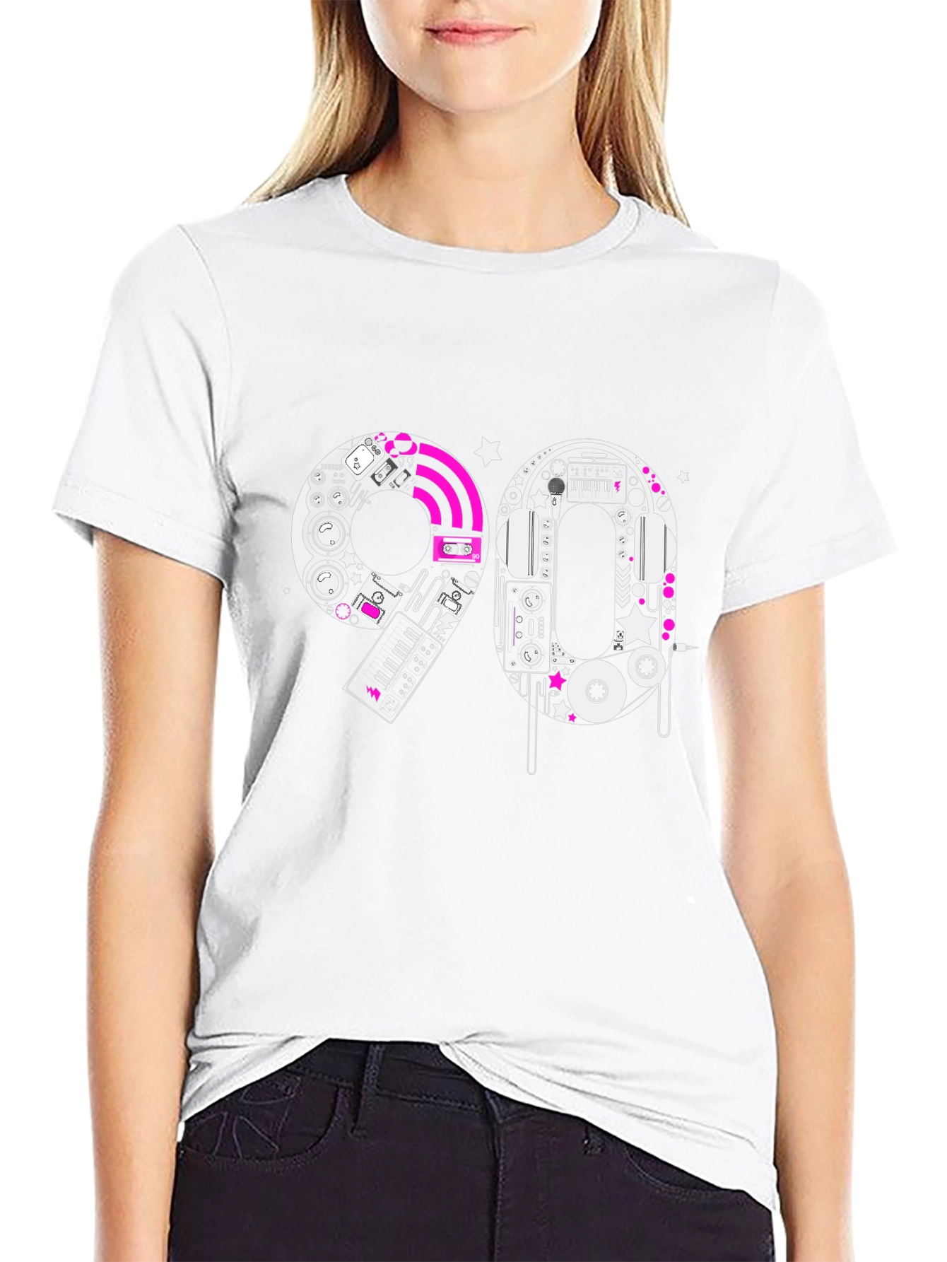 Retro 90s Music Graphic Tee