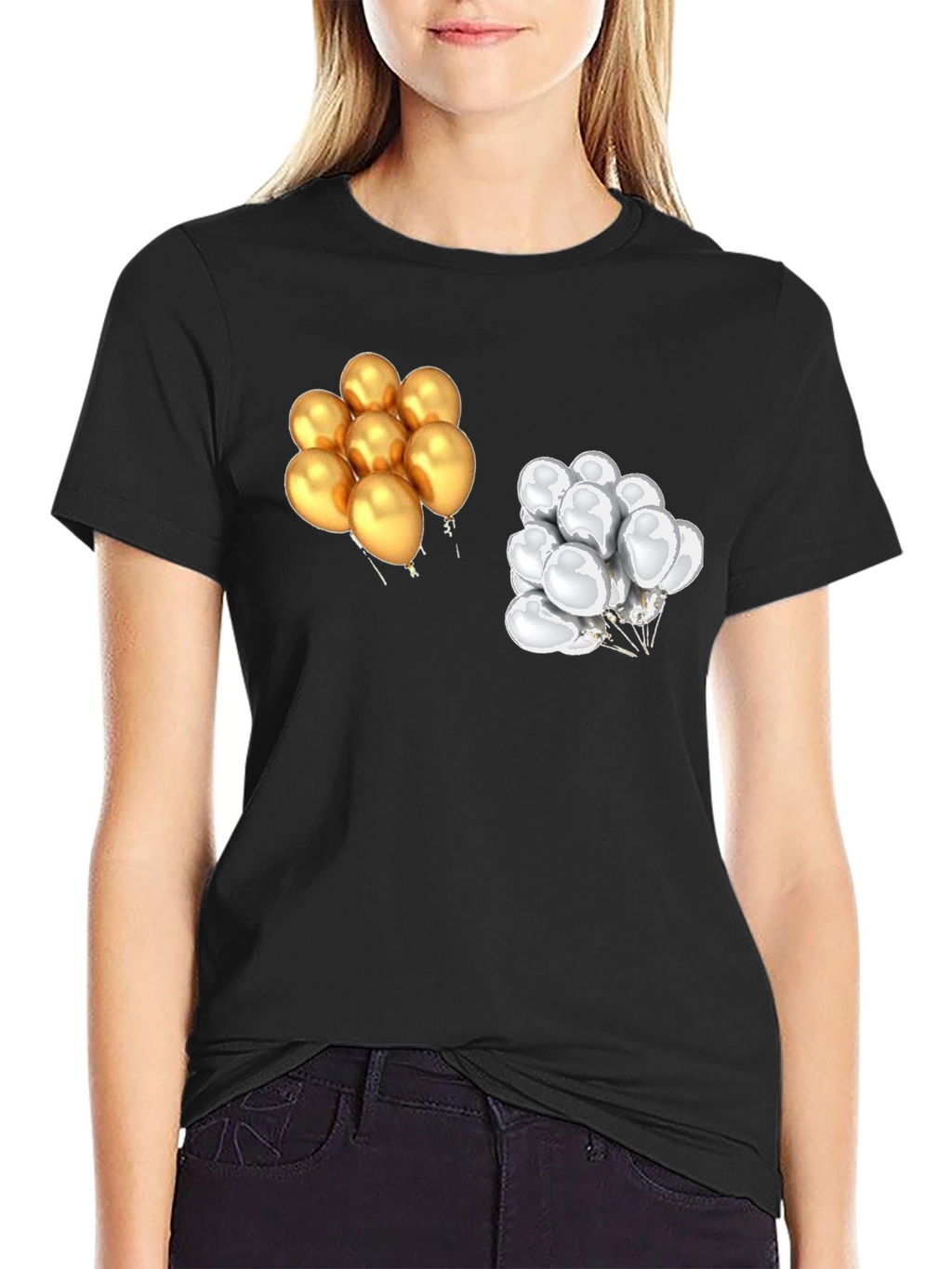 Balloon Graphic Tee - Party Ready!