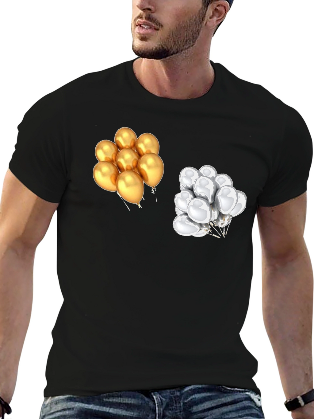 Balloon Graphic Tee - Party Ready!