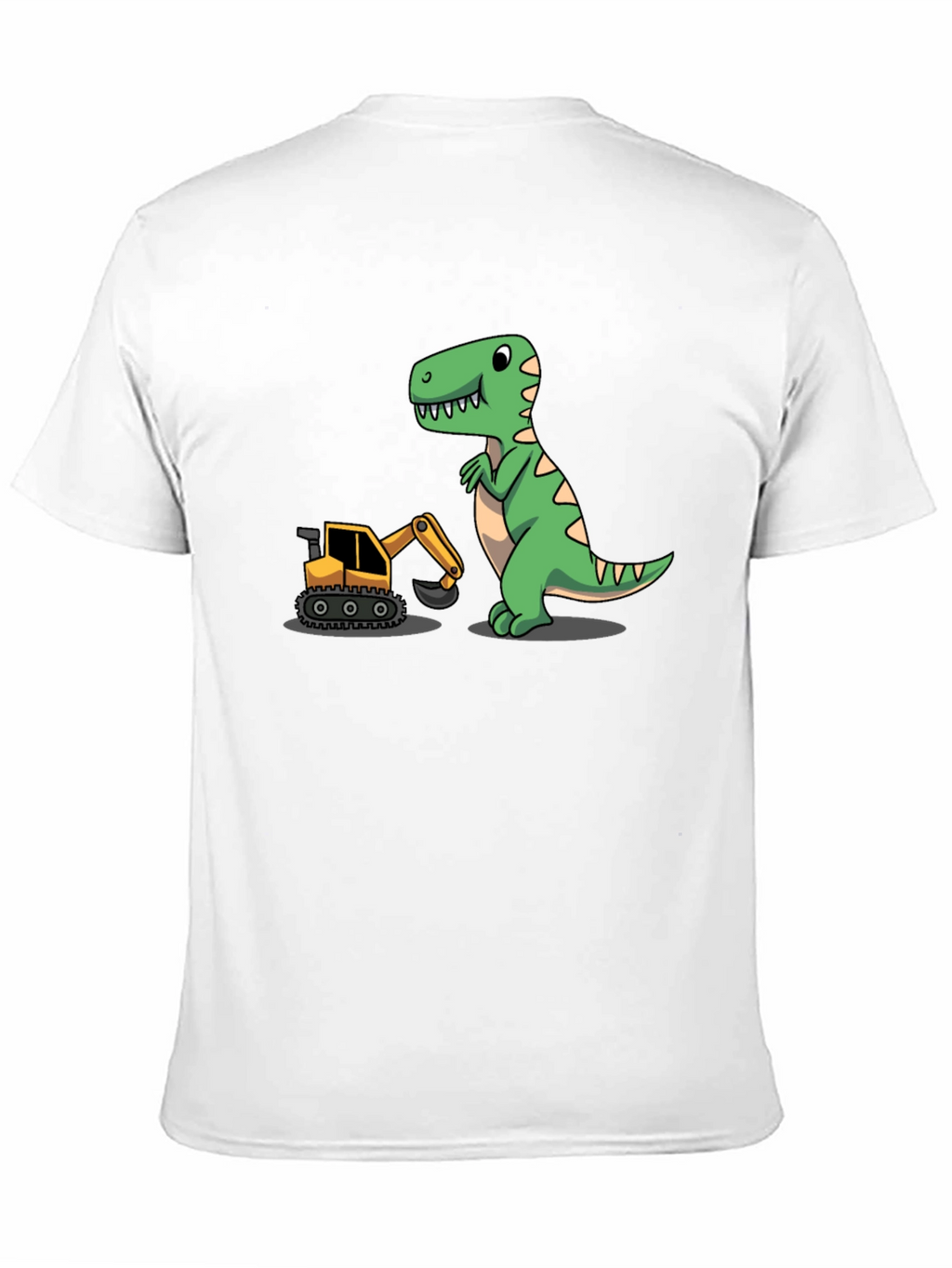 Dino Excavator T-Shirt - Fun & Unique Design
