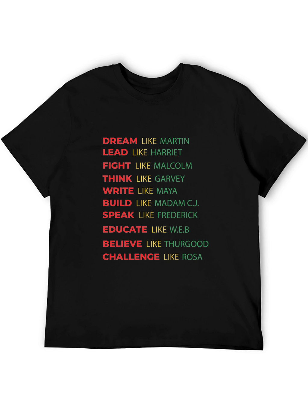 Inspirational Black History T-Shirt
