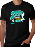 Stop Youre Under Arrest Graphic T-Shirt