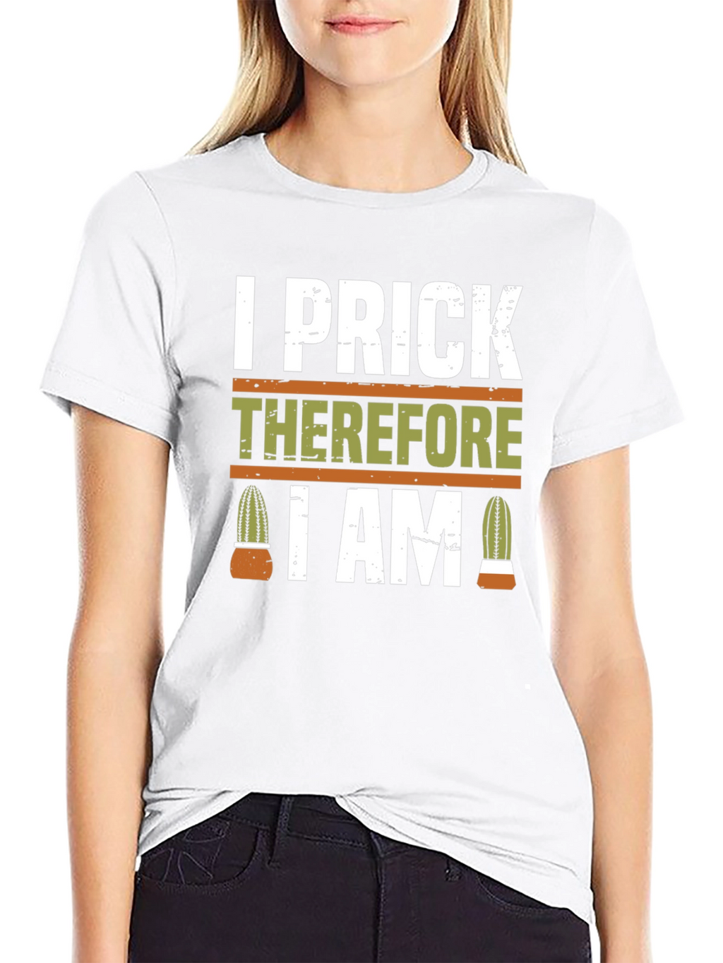 I Prick Therefore I Am Cactus T-Shirt