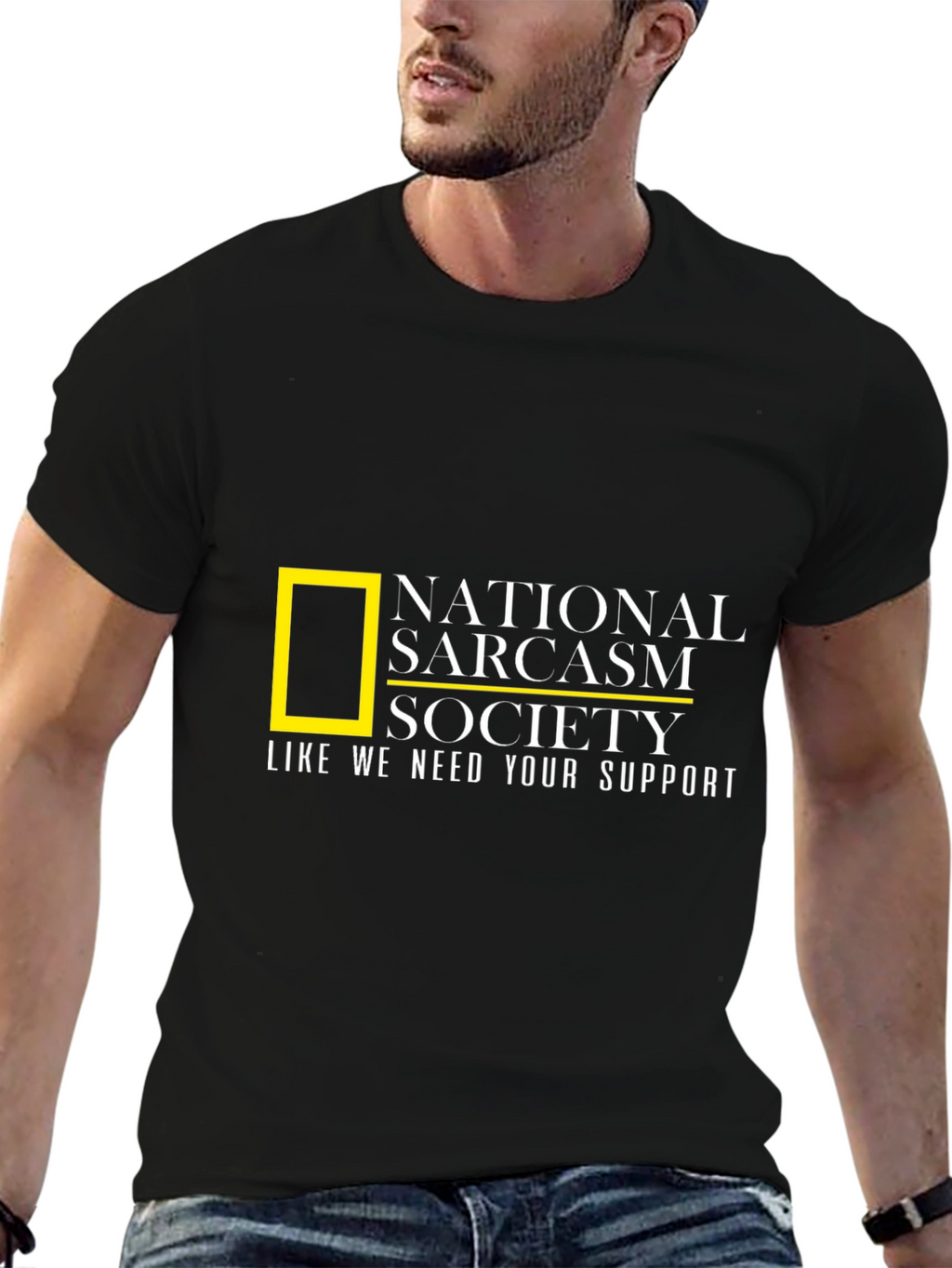 National Sarcasm Society T-Shirt: Funny & Stylish