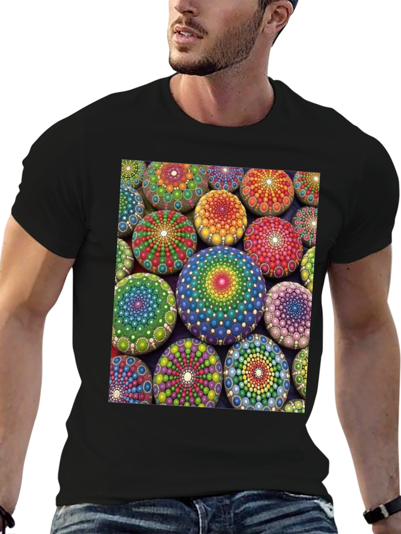 Mandala Dot Art T-Shirt