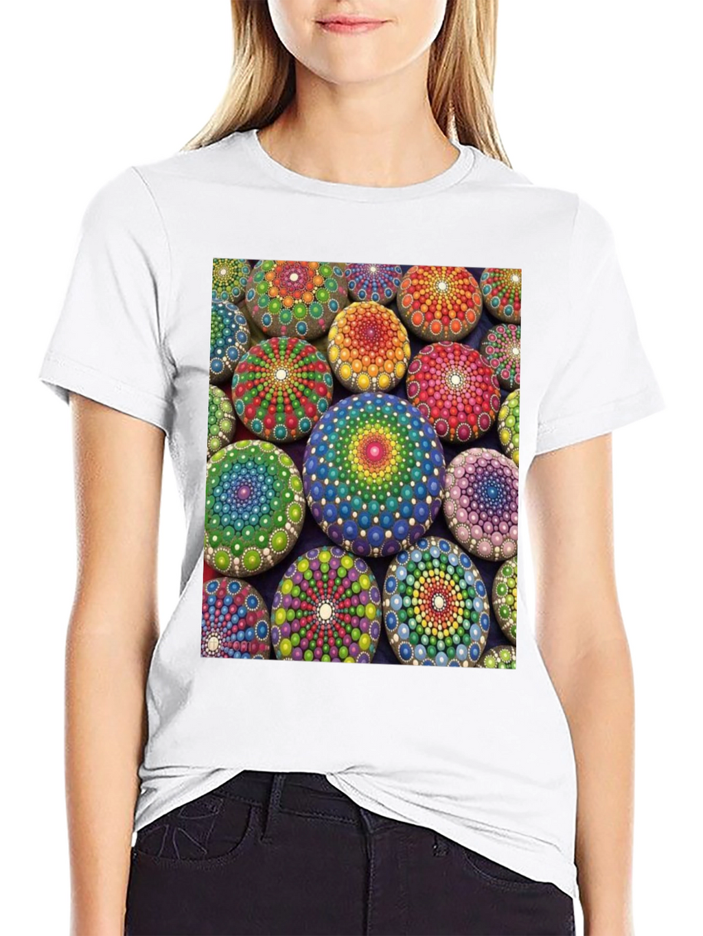 Mandala Dot Art T-Shirt