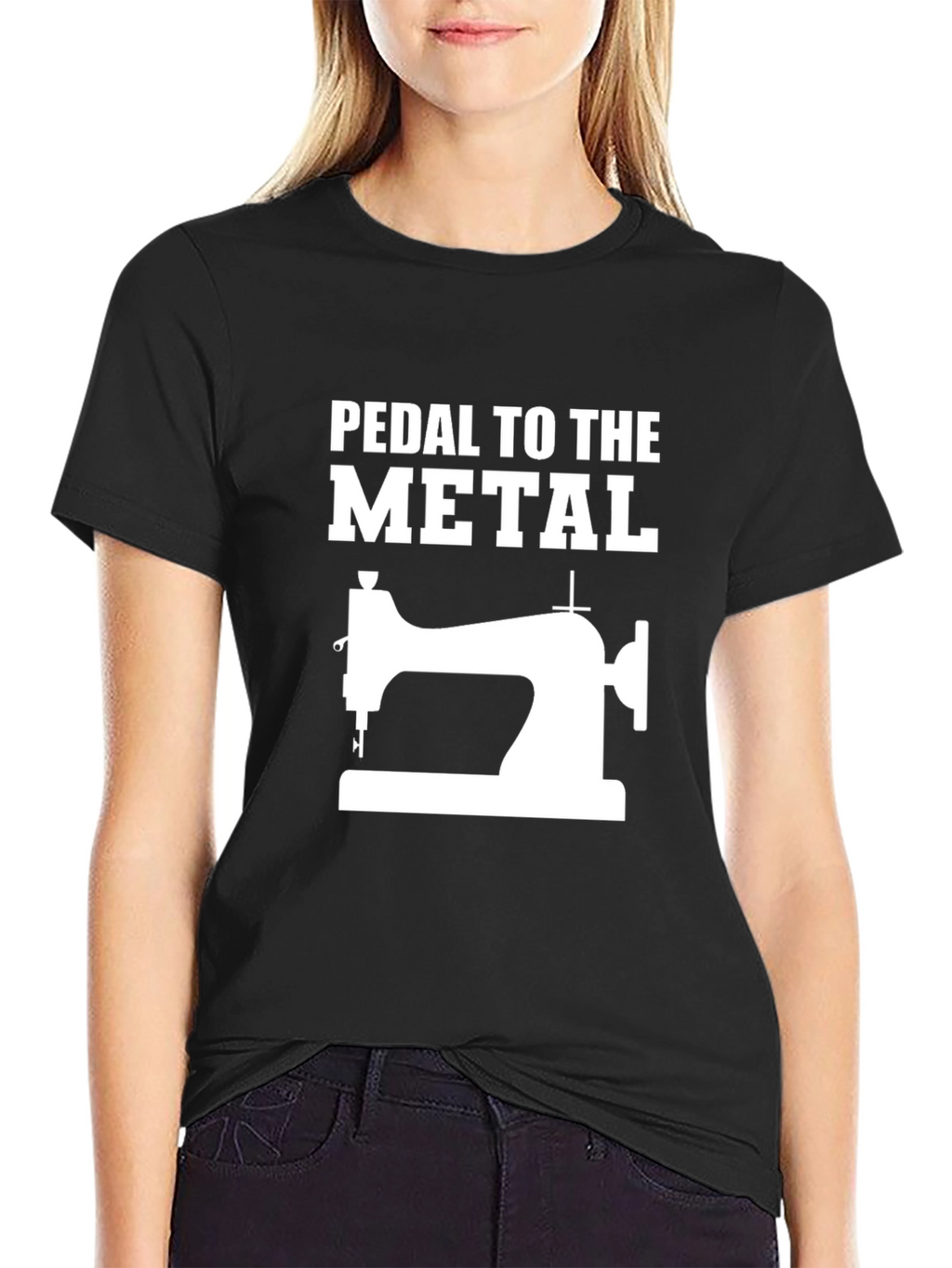 Pedal to the Metal Sewing T-Shirt