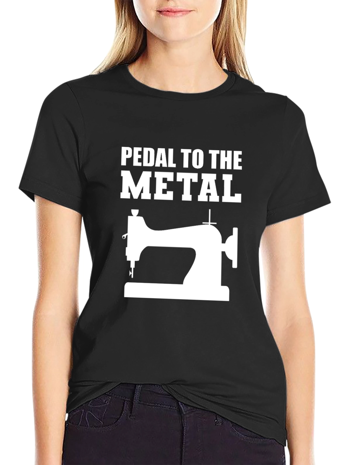 Pedal to the Metal Sewing T-Shirt