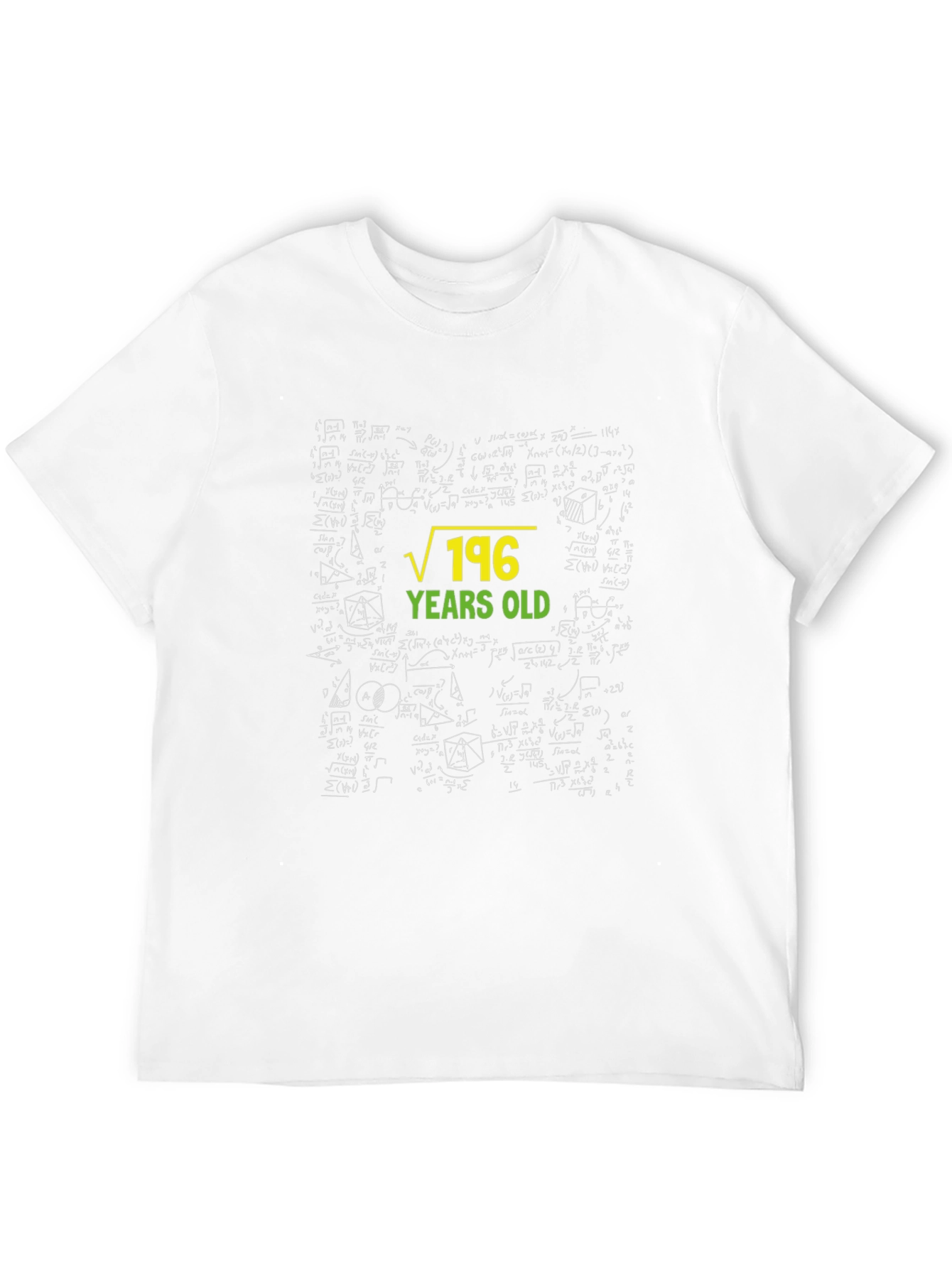 Math Birthday T-Shirt - 14 Years Old