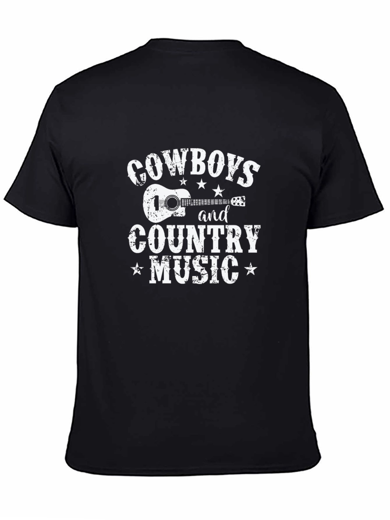 Cowboys and Country Music Graphic T-Shirt