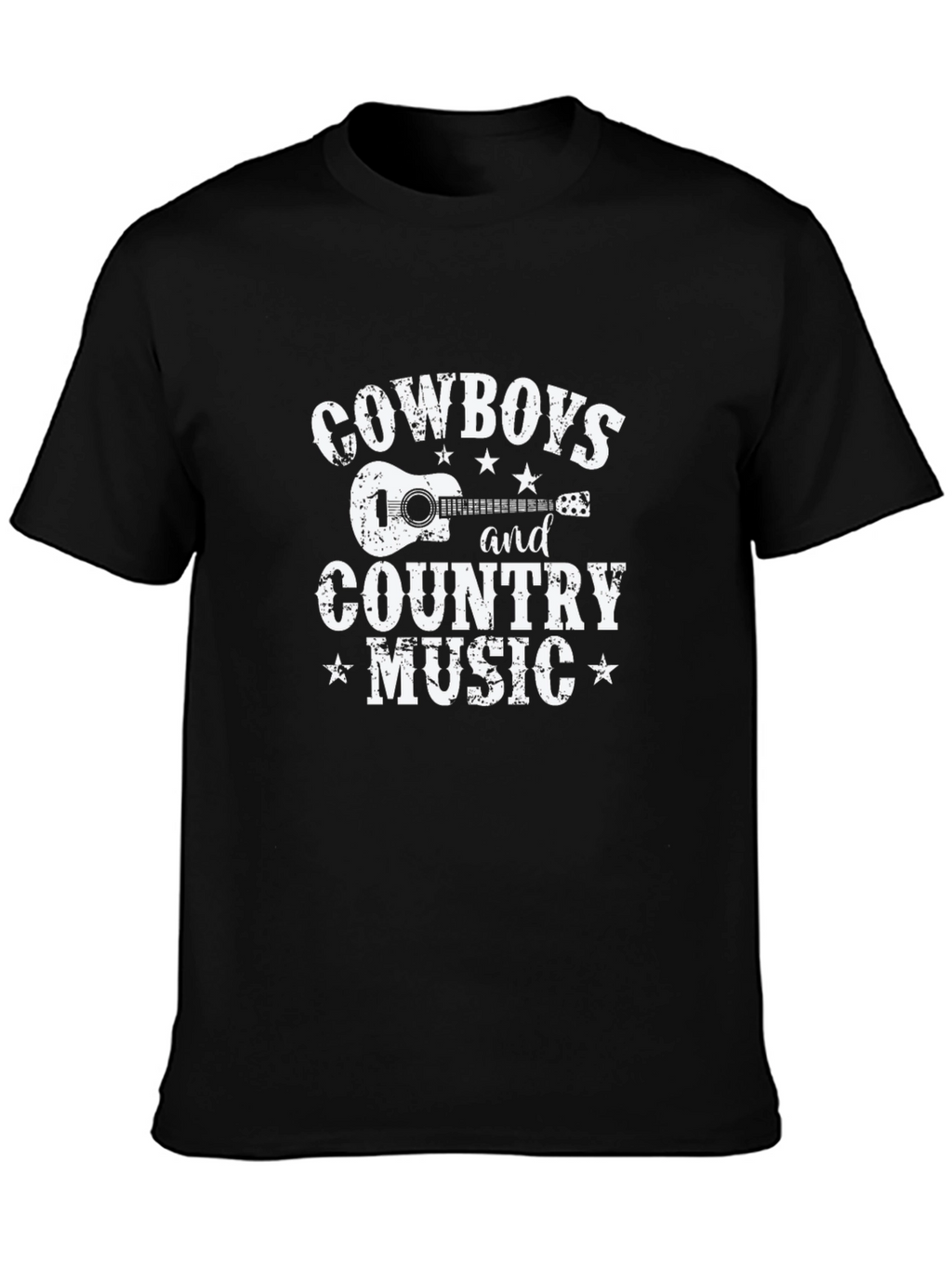 Cowboys and Country Music Graphic T-Shirt