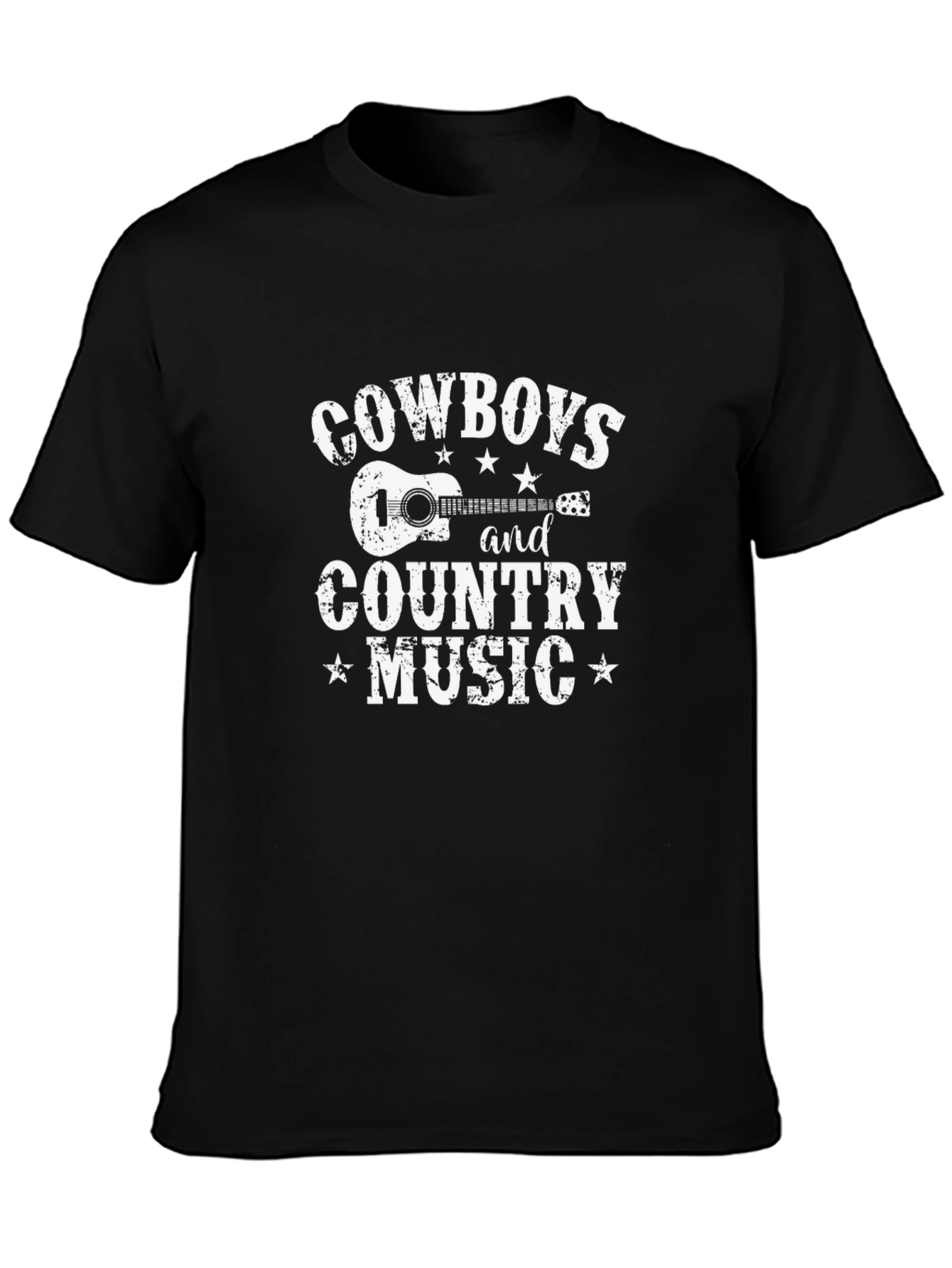 Cowboys and Country Music Graphic T-Shirt
