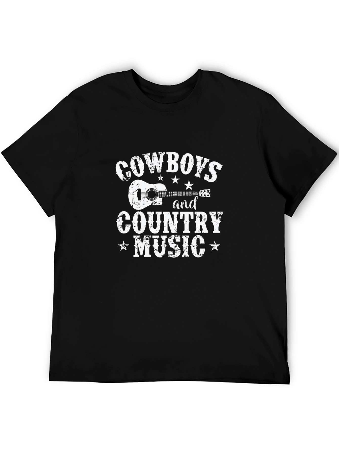 Cowboys and Country Music Graphic T-Shirt