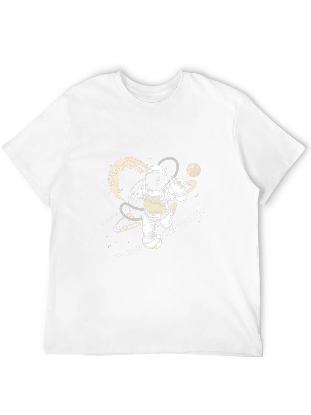 Astronaut in Space Graphic T-Shirt