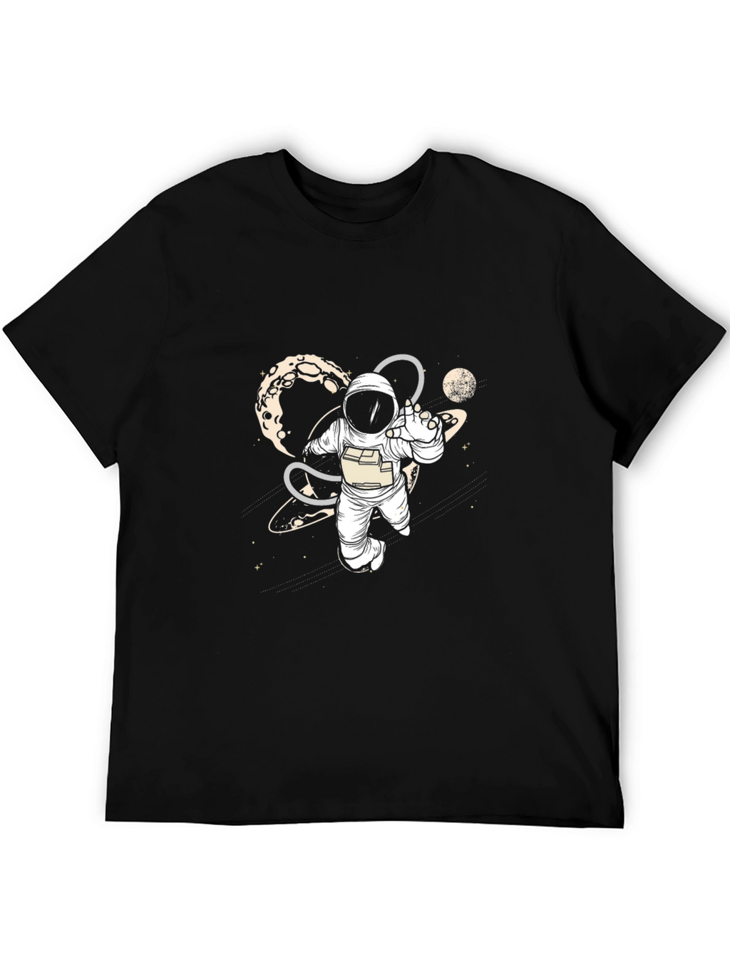 Astronaut in Space Graphic T-Shirt