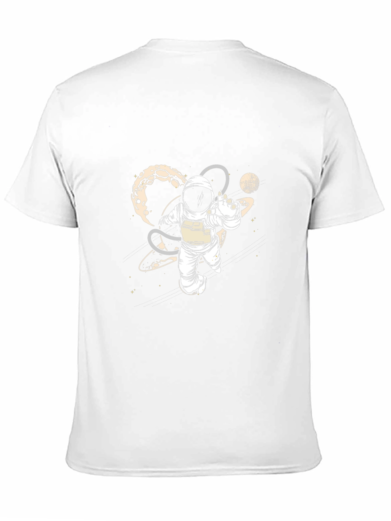 Astronaut in Space Graphic T-Shirt