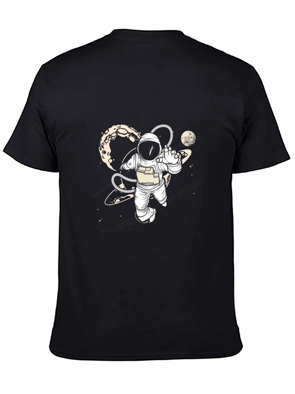 Astronaut in Space Graphic T-Shirt