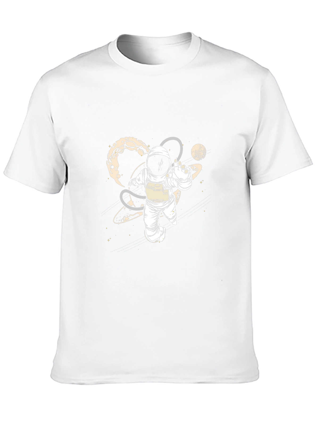 Astronaut in Space Graphic T-Shirt