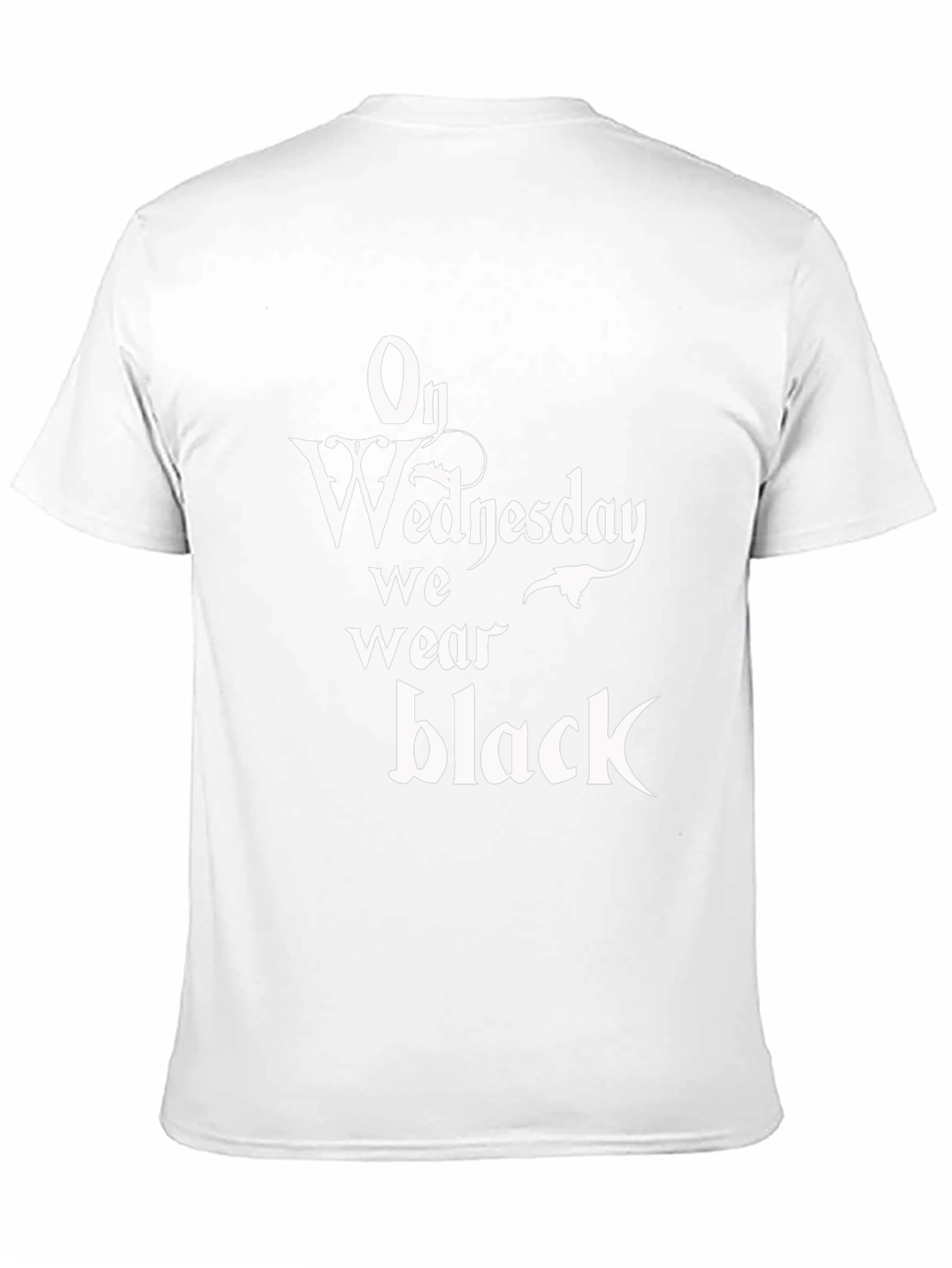 Wednesday Wear Black T-Shirt