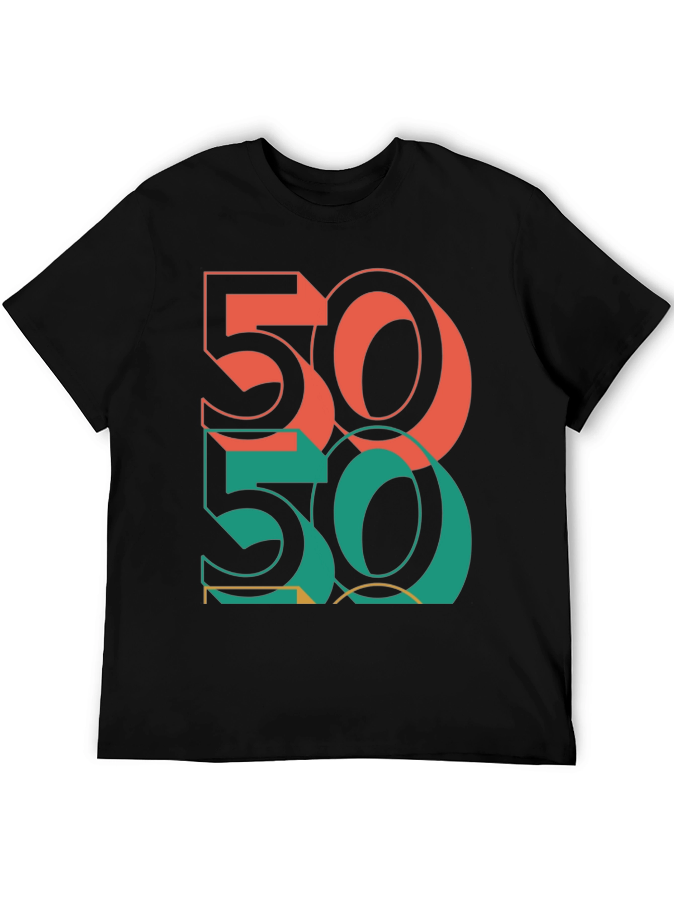Retro 50 T-Shirt | Cool Graphic Tee