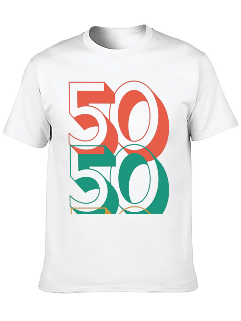Retro 50 T-Shirt | Cool Graphic Tee