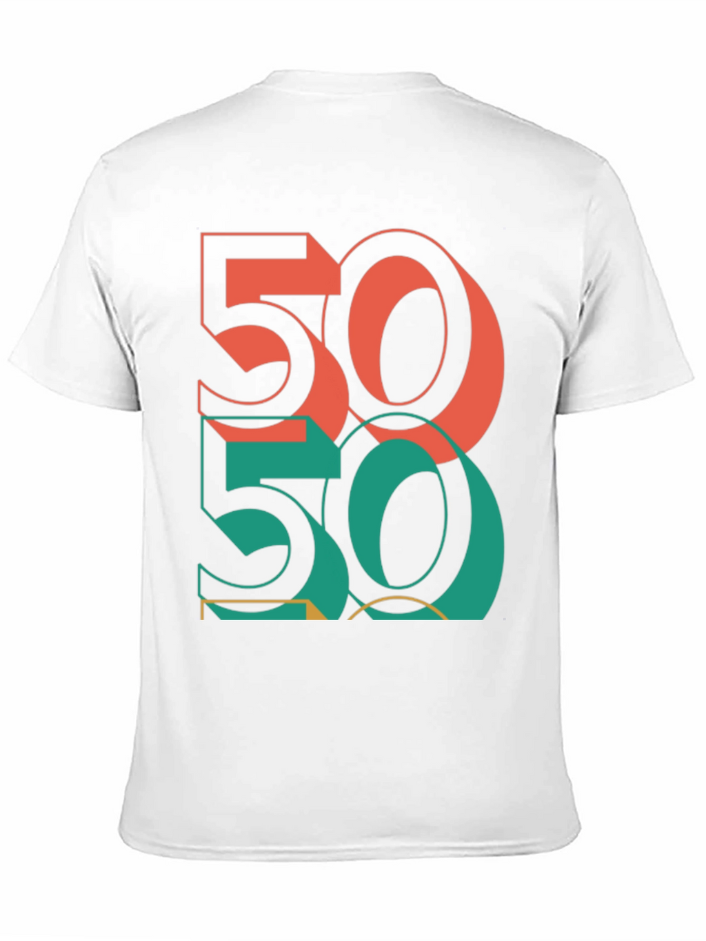 Retro 50 T-Shirt | Cool Graphic Tee