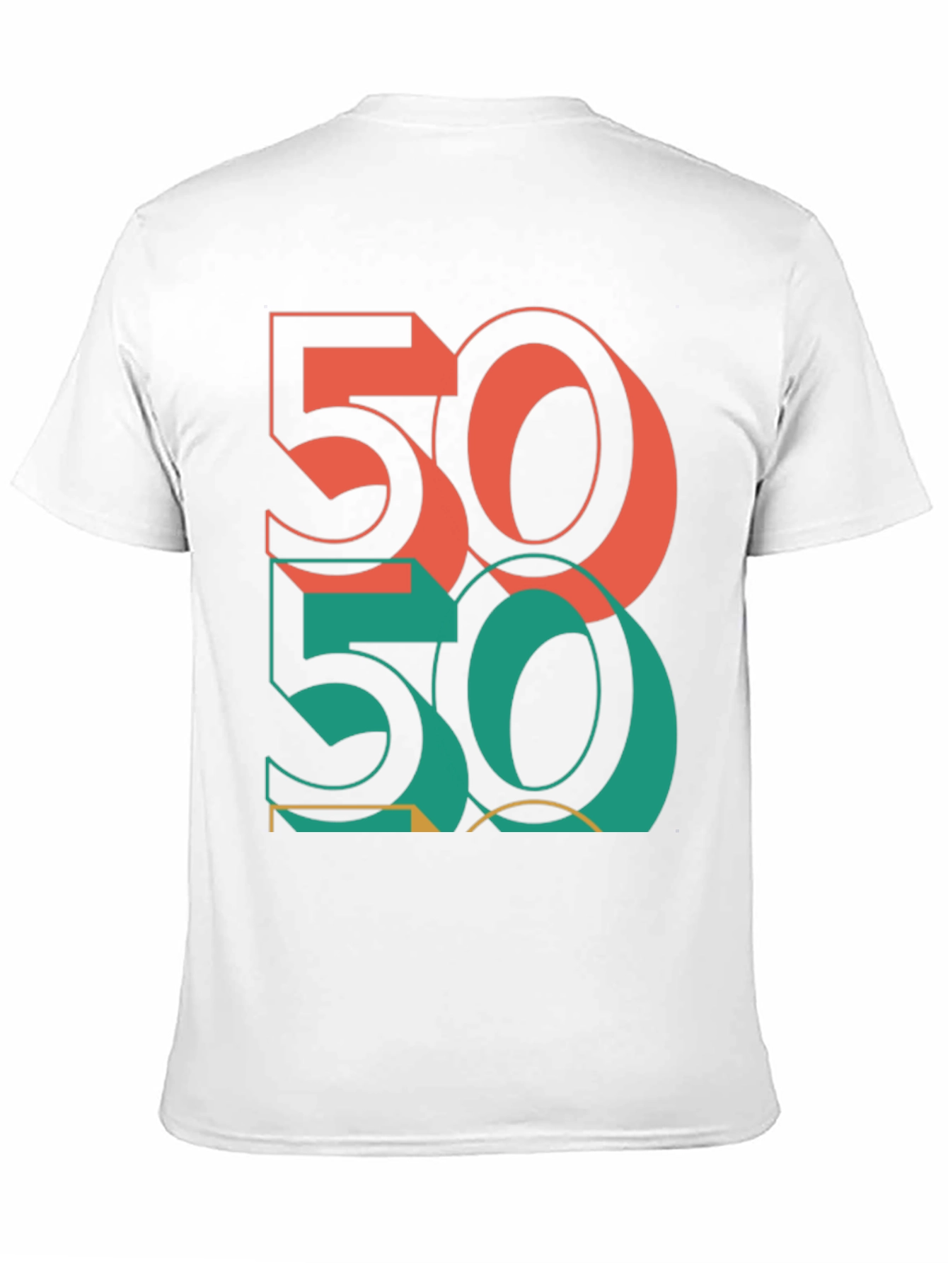 Retro 50 T-Shirt | Cool Graphic Tee