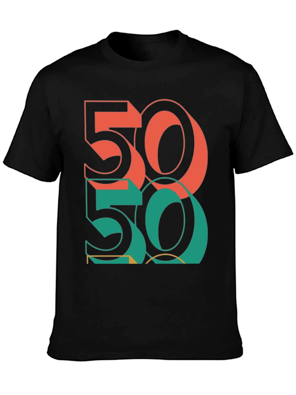 Retro 50 T-Shirt | Cool Graphic Tee