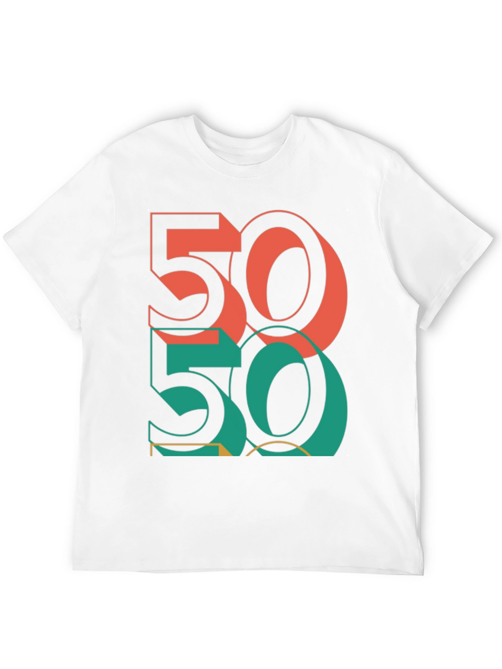 Retro 50 T-Shirt | Cool Graphic Tee