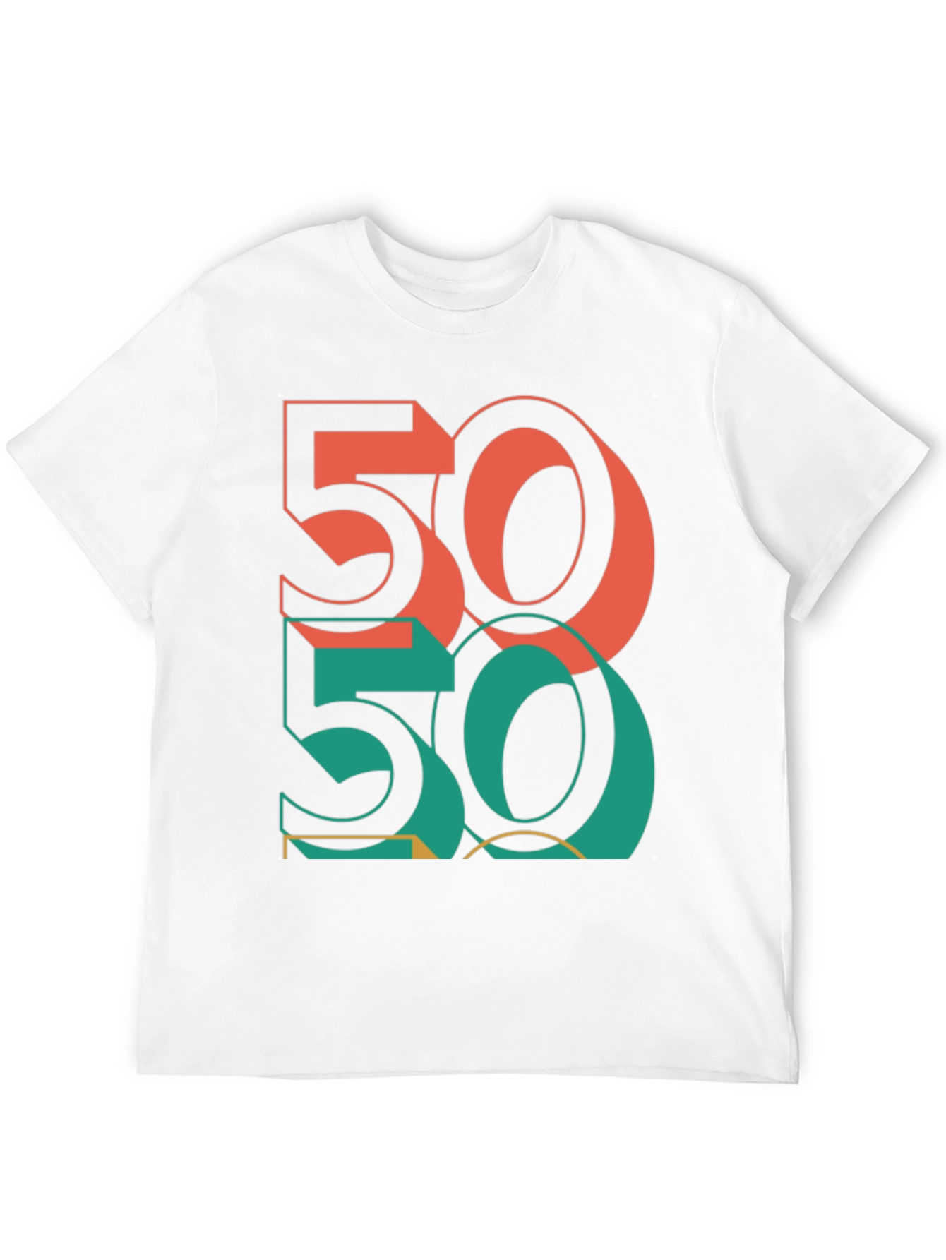Retro 50 T-Shirt | Cool Graphic Tee