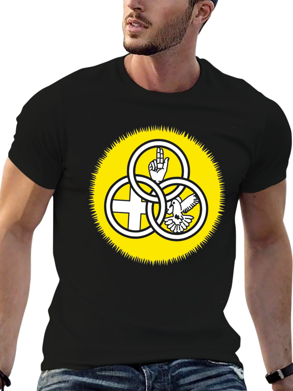 Trinity Symbol Black T-Shirt